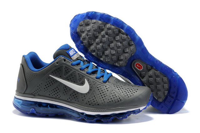 Nike Air Max 2011 For Mens In Grey Blue Shoes